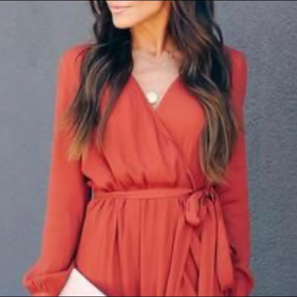 NWT AAKAA/VICI Long Sleeve Maxi Dress Rose Sm/4-6
